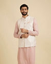 Dusty Pink Esteem Nehru Jacket